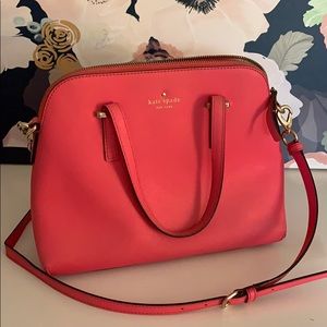 Hot Pink Kate Spade Classic bag.